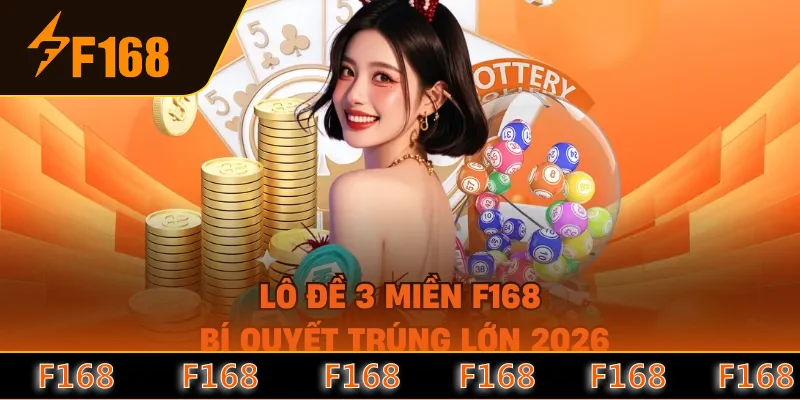 Lô Đề 3 Miền F168 - Bí Quyết Trúng Lớn 2026