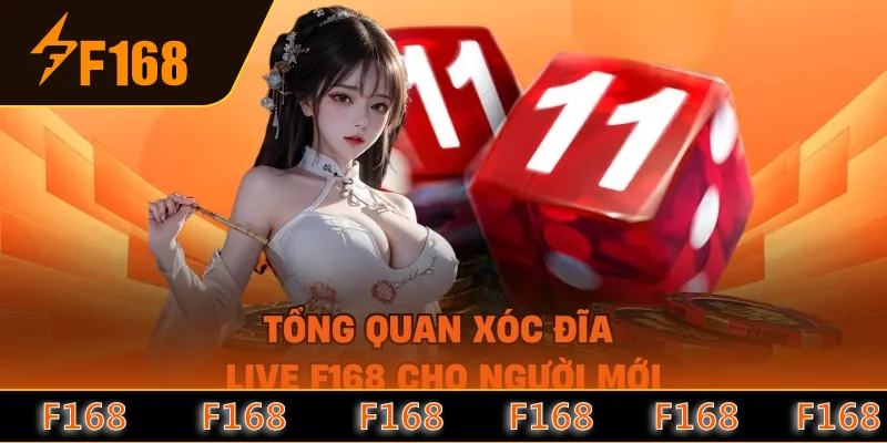 Tổng quan xóc đĩa live F168 cho người mới